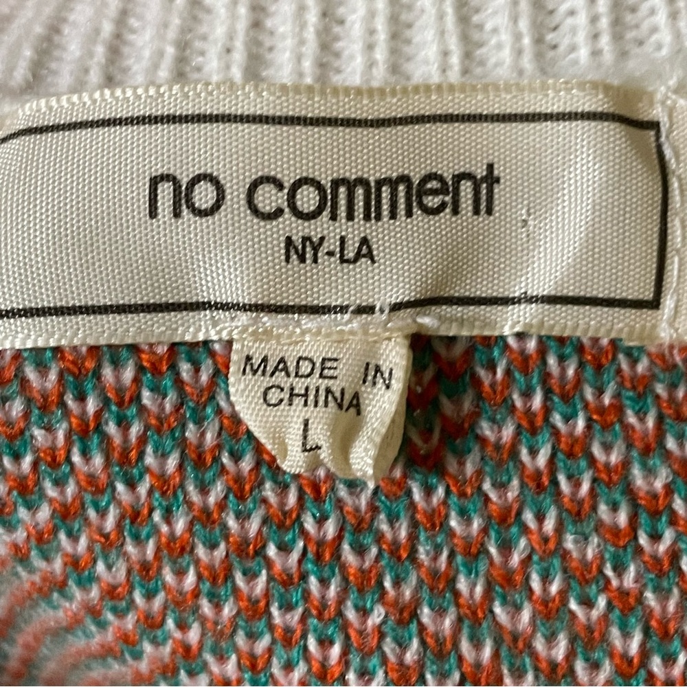 No Comment Strawberry Pattern Knit Vest - Picture 7 of 10